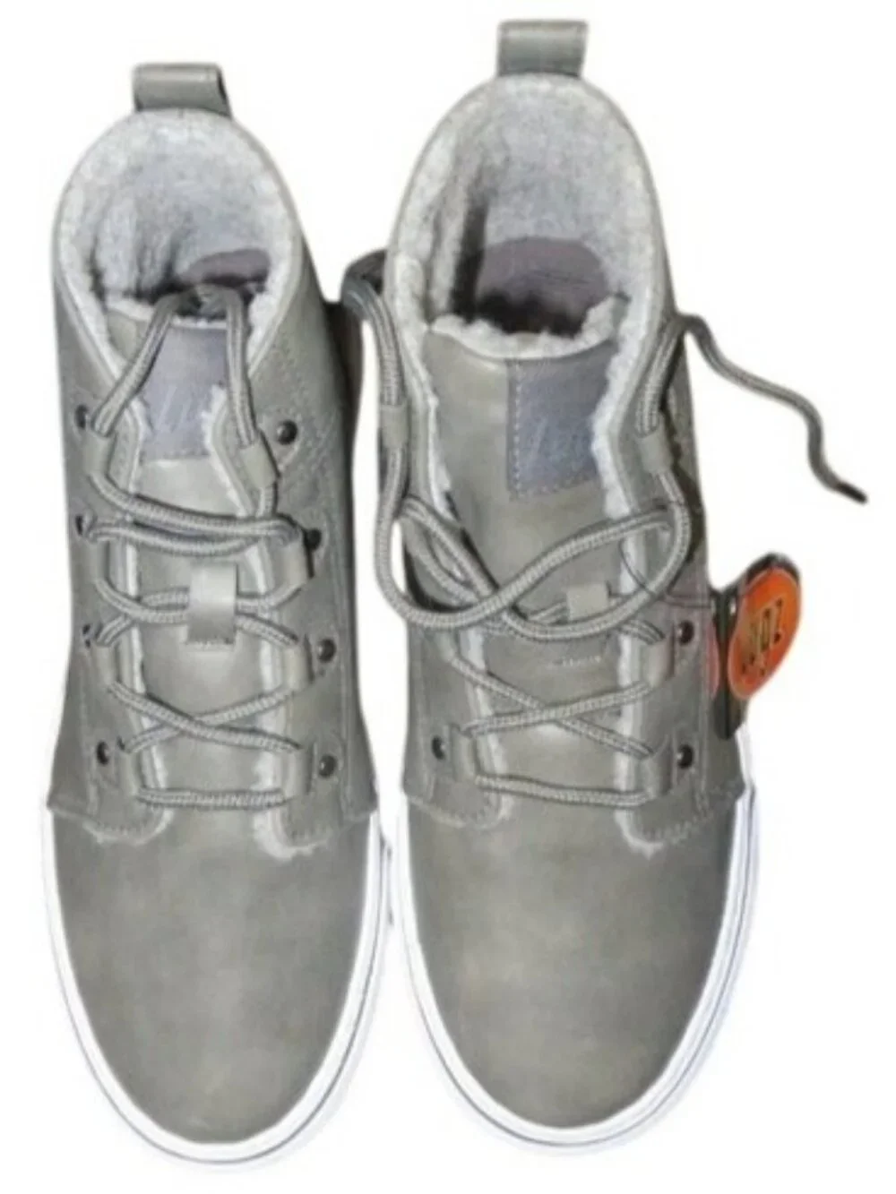 Lugz Evergreen Fleece Lined Chukka Sneaker Lug Outsole & ghillie lacing system